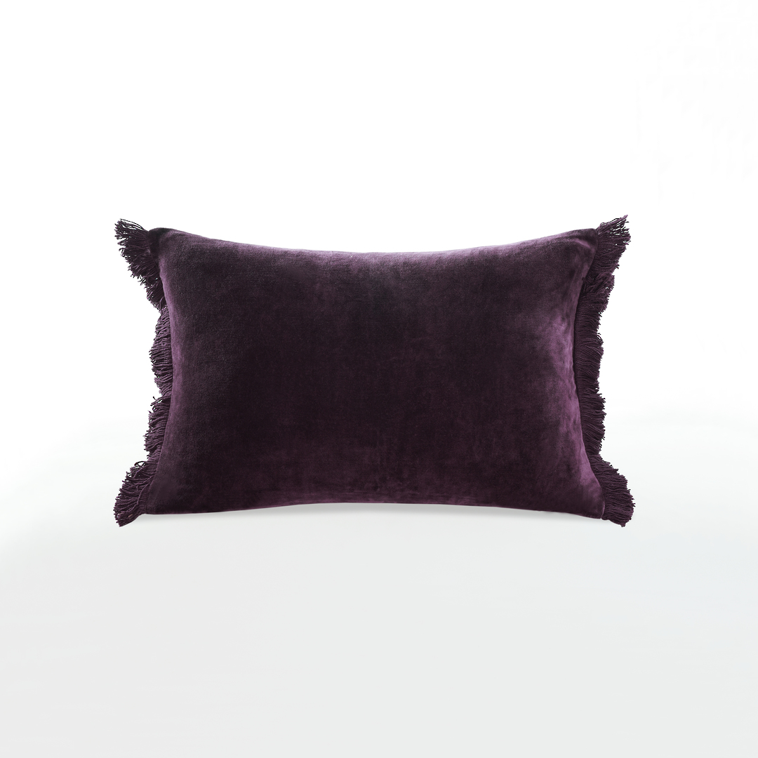 MM Linen - Sabel Cushions - Plum image 0